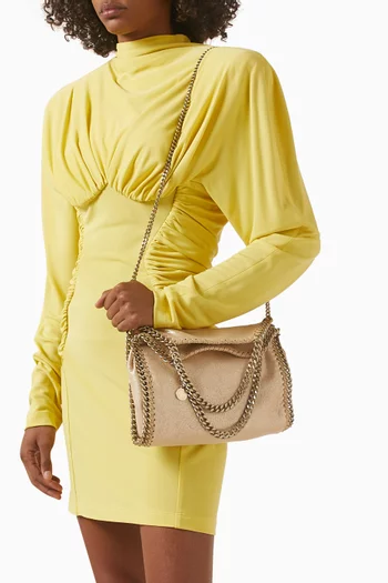 حقيبة يد فالابيلا ميني شمواه منقط لامع صديق للبيئة