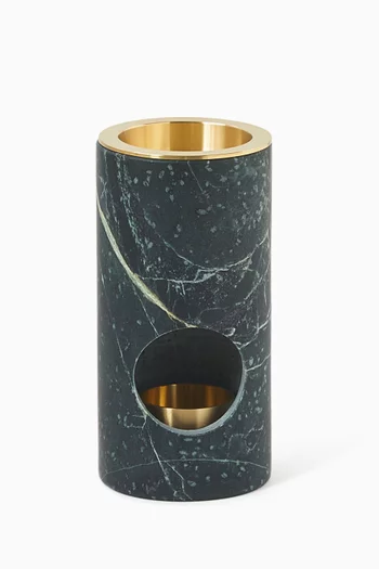 Mughal Jade Oil Burner in Marble