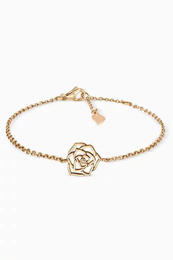 Rose Diamond Bracelet in 18kt Rose Gold