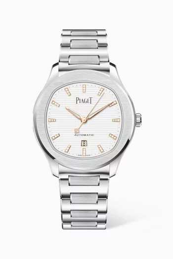Polo Date Automatic Stainless Steel Watch, 36mm