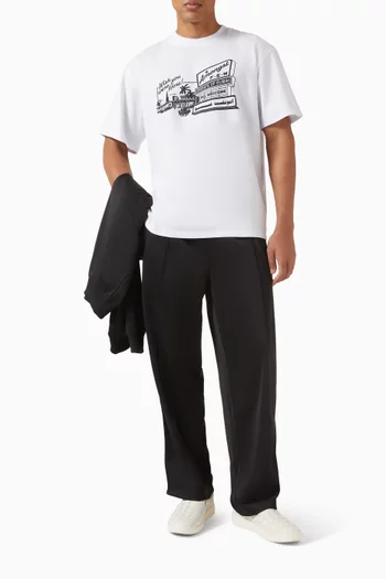 Wish You Were Here T-shirt in Cotton