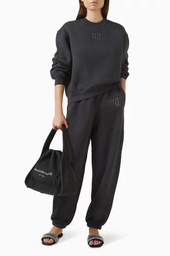 Hotfix Logo Sweatshirt in Cotton-blend