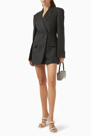 Tailored Blazer Mini Dress