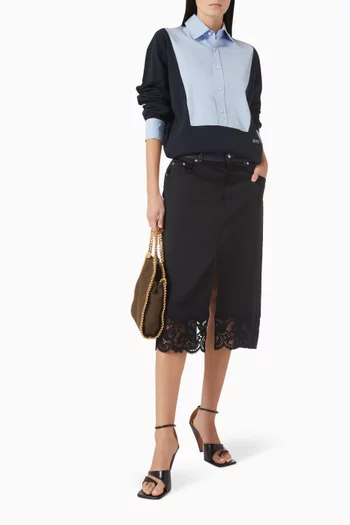 Piquet Polo Oversized T-shirt