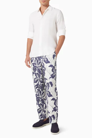 قميص غايلز كتان