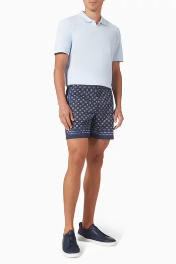 Bulldog Luminis Border Swim Shorts