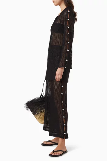 Federica Sheer Knit Pants