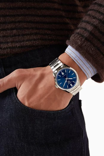 Carrera Date Automatic Watch, 39mm