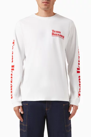 Logo T-shirt in Organic Cotton Jersey