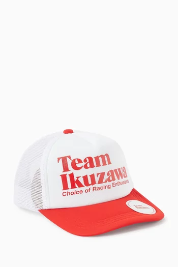 Pit-crew Baseball Cap in Mesh