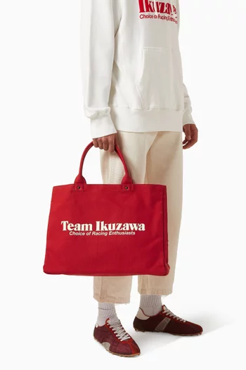 Logo-print Tote Bag in Canvas