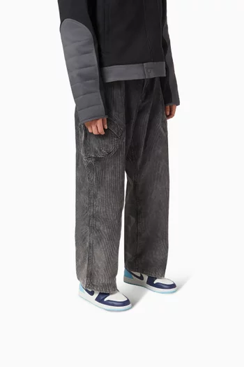 Air Jordan 1 Low Sneakers in Leather