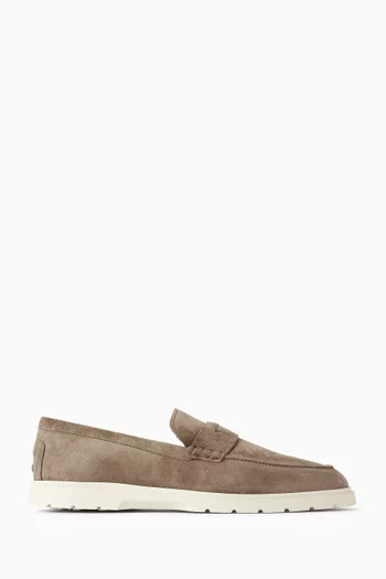 Loafers in Nubuck Leather