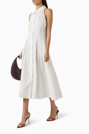 Roam Midi Dress in Cotton