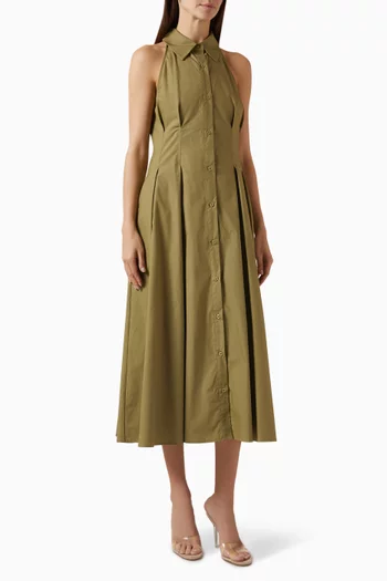 Roam Midi Dress in Cotton