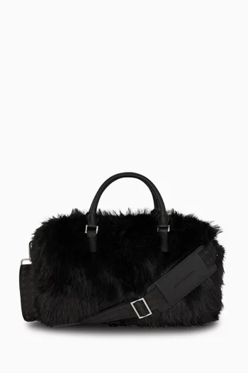 Mini Fur Cray Duffle Bag