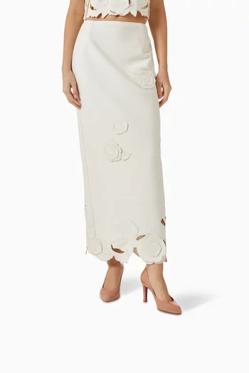 حذاء كلاسيك فاني لوف بكعب 85 مم جلد لامع