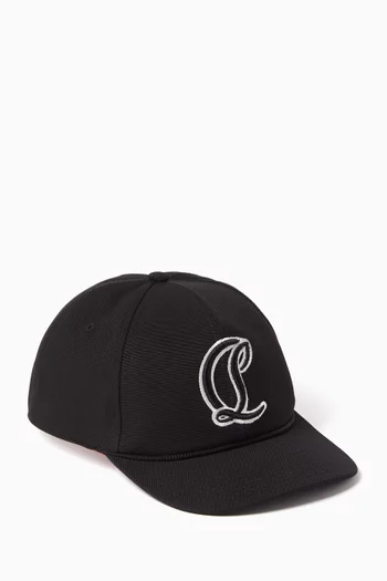 Mooncrest Ivy AC Baseball Cap in Canvas