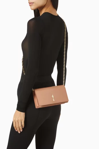 Bettina Clutch in Patent Leather