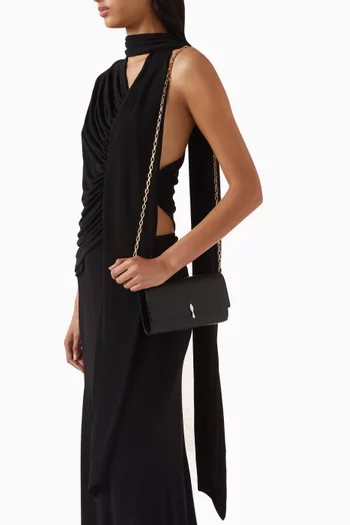 Bettina Wallet on Chain in Leather