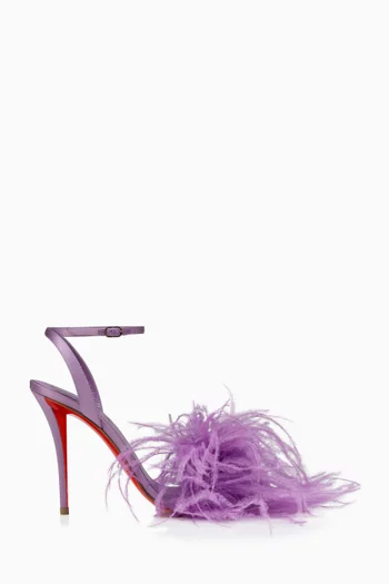 Miss Z Poupi 100 Sandals in Crepe-satin