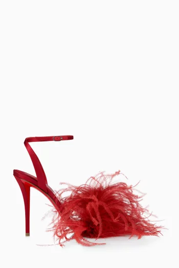 Miss Z Poupi 100 Sandals in Crepe-satin