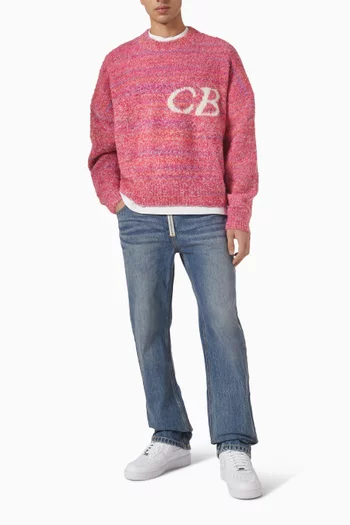 سويت شيرت بشعار الماركة بوكليه