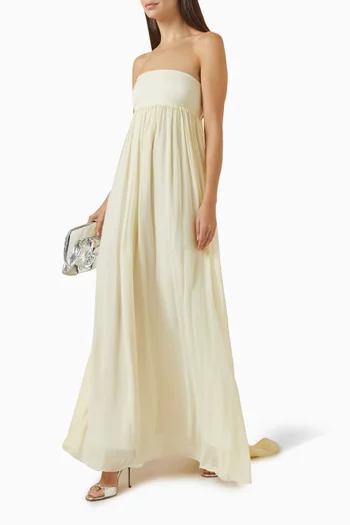 Solene Strapless Maxi Dress