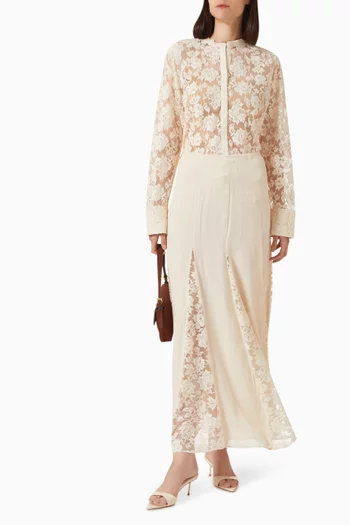 قميص بريسلي دانتيل