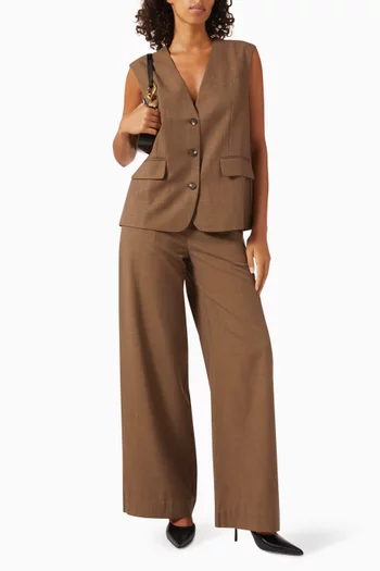 Asher Sleeveless Blazer