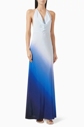 Lottie Maxi Dress in Silk
