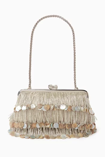 HoldMe Tassel Clutch
