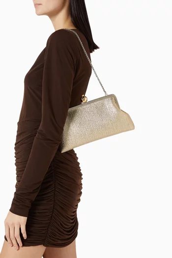 Pomegranate Classic Clutch