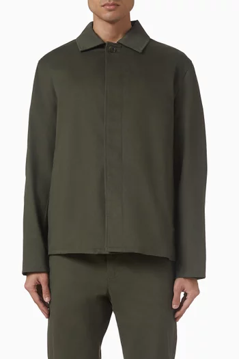 جاكيت قطن بملمس مخملي