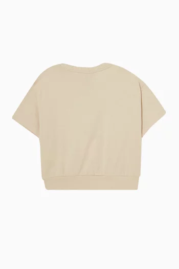 Micro Eagle Patch Pocket T-shirt in Cotton