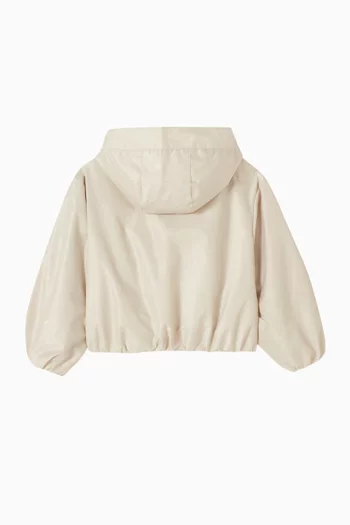 Eagle Logo Hoodie in Nylon