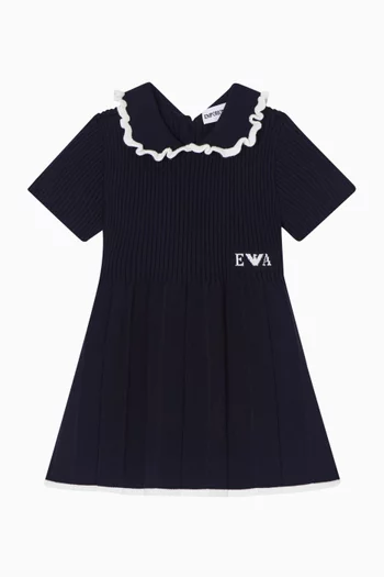 Pleated Dress in Knit