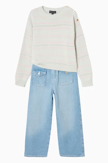 Striped Knitted Sweater