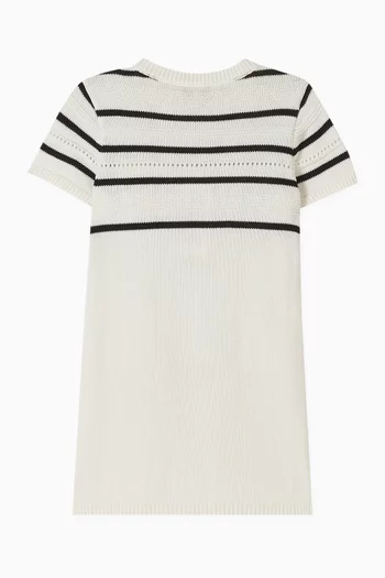 Striped Dress in Knit