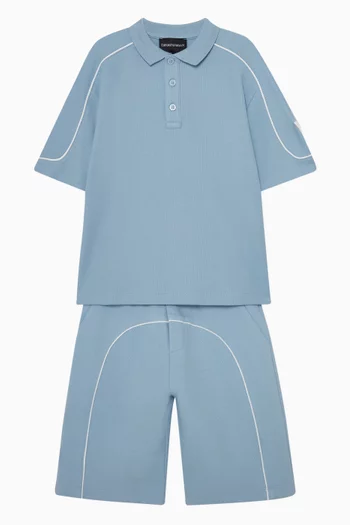 Bermuda Shorts in Jersey Piqué