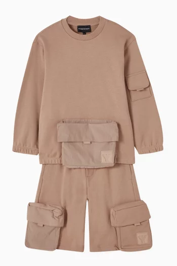 Cargo-pocket Sweatshirt