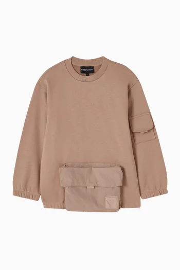 Cargo-pocket Sweatshirt