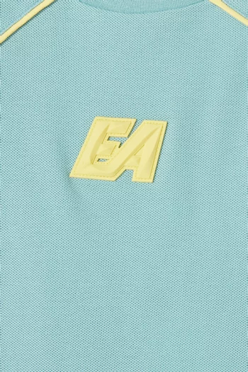 Logo Patch T-shirt in Cotton