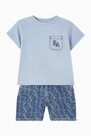 Logo T-shirt in Cotton