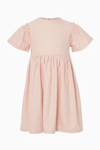 EA Jacquard Logo Dress