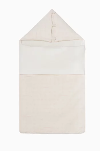 كيس نوم بشعار الماركة قطن