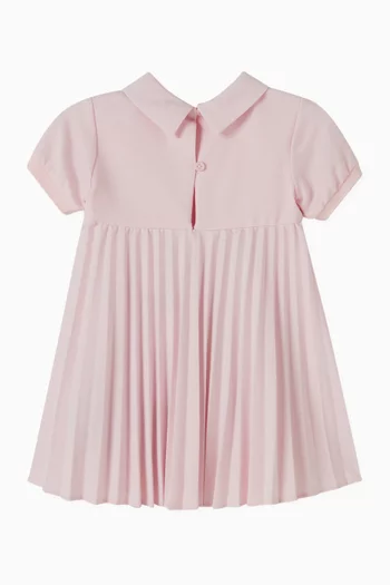 فستان بطيات جيرسيه