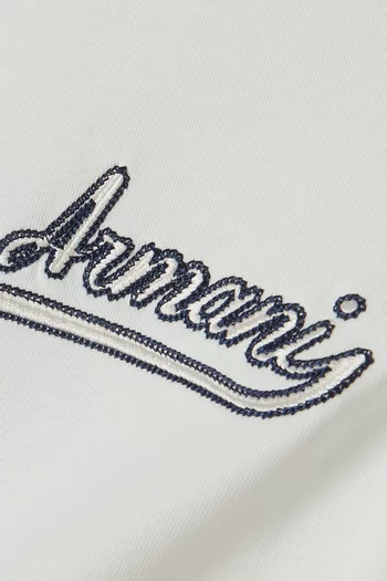 Baseball Logo T-shirt in Cotton