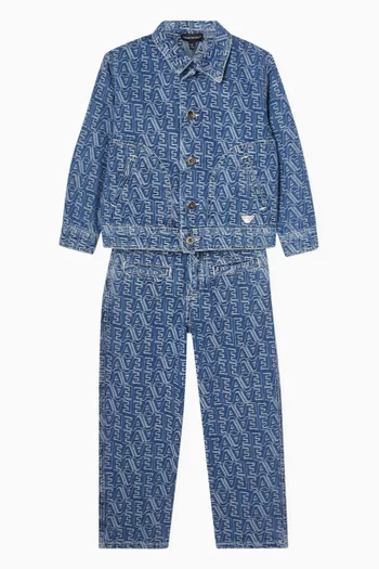 جاكيت جاكار بشعار الماركة دينم