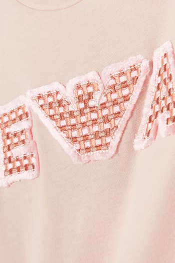 Logo Fantasy T-shirt in Cotton